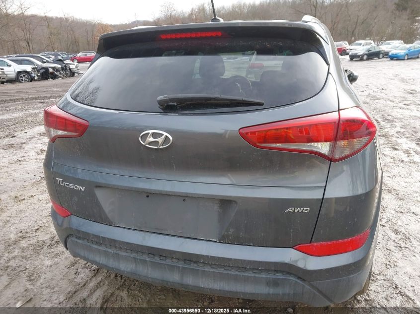 2017 Hyundai Tucson Se VIN: KM8J3CA45HU501965 Lot: 43956550