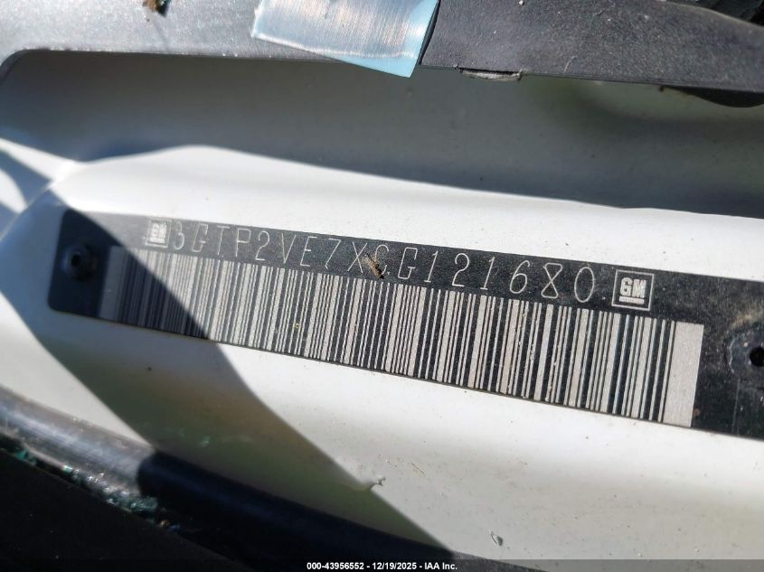 2012 GMC Sierra 1500 Sle VIN: 3GTP2VE7XCG121680 Lot: 43956552