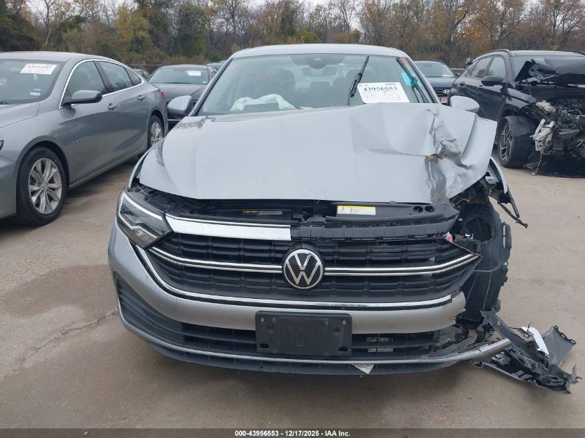 2024 Volkswagen Jetta 1.5T S VIN: 3VW5M7BUXRM001991 Lot: 43956553