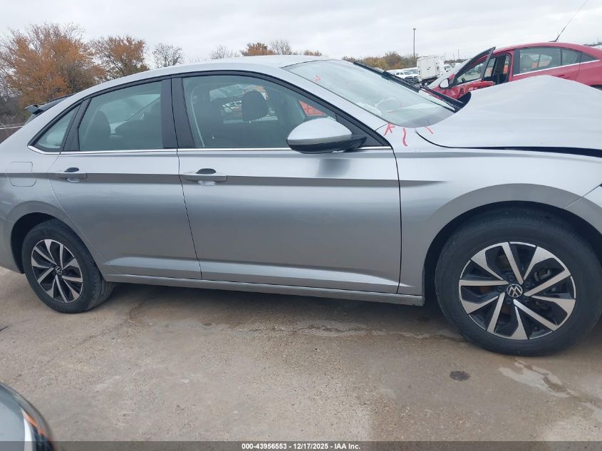 2024 Volkswagen Jetta 1.5T S VIN: 3VW5M7BUXRM001991 Lot: 43956553