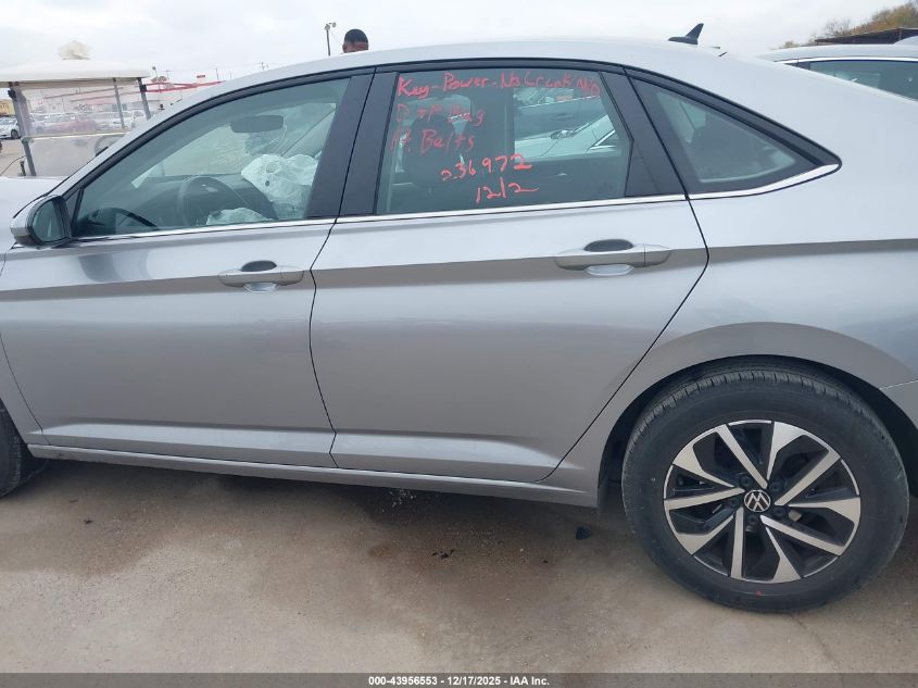 2024 Volkswagen Jetta 1.5T S VIN: 3VW5M7BUXRM001991 Lot: 43956553