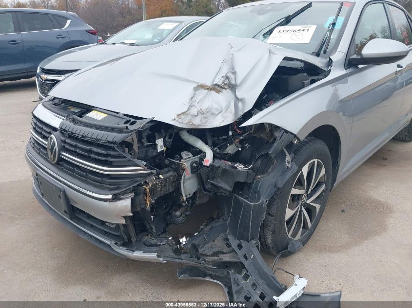 2024 Volkswagen Jetta 1.5T S VIN: 3VW5M7BUXRM001991 Lot: 43956553