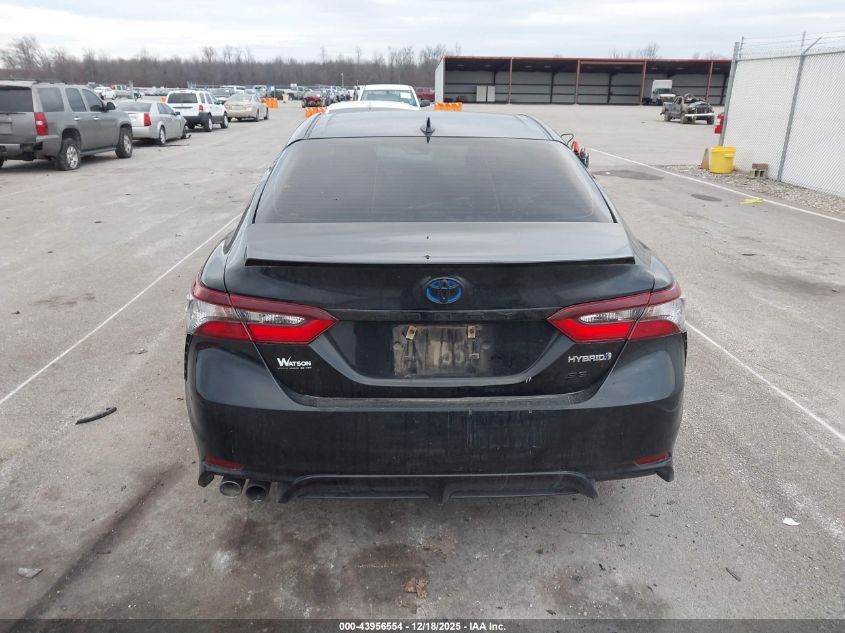 2022 Toyota Camry Nightshade Edition Hybrid VIN: 4T1T31AK0NU035093 Lot: 43956554