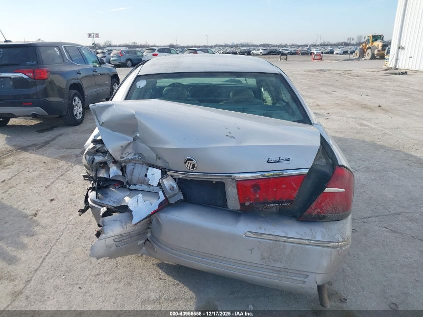 2001 Mercury Grand Marquis Ls VIN: 2MEFM75W01X706603 Lot: 43956558