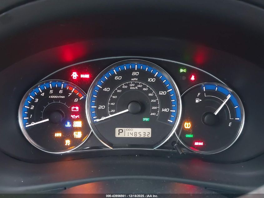 2012 Subaru Forester 2.5X VIN: JF2SHABC8CH435841 Lot: 43956561