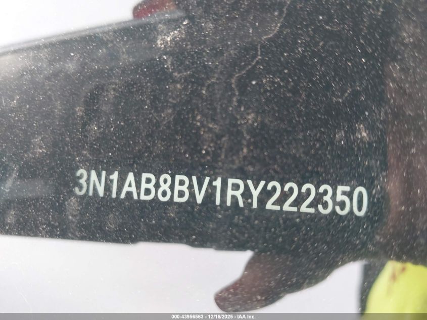 2024 Nissan Sentra S VIN: 3N1AB8BV1RY222350 Lot: 43956563