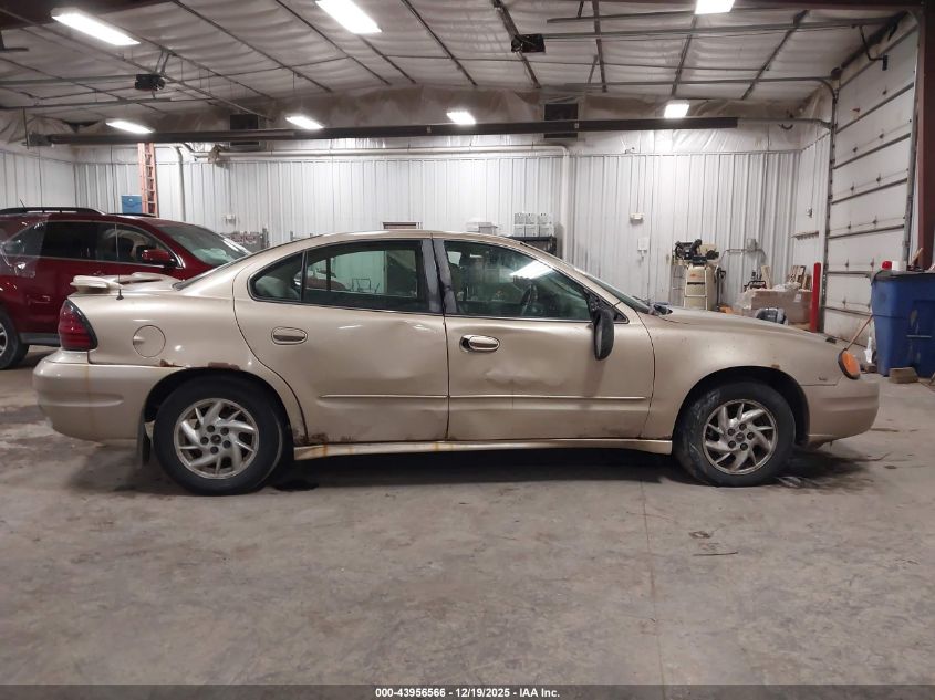 2004 Pontiac Grand Am Se1 VIN: 1G2NF52E74C135205 Lot: 43956566