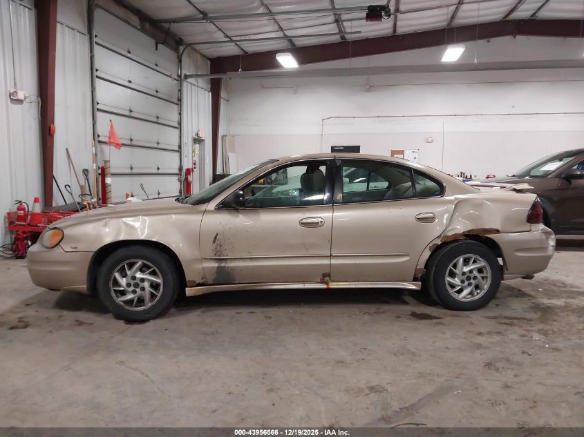 2004 Pontiac Grand Am Se1 VIN: 1G2NF52E74C135205 Lot: 43956566
