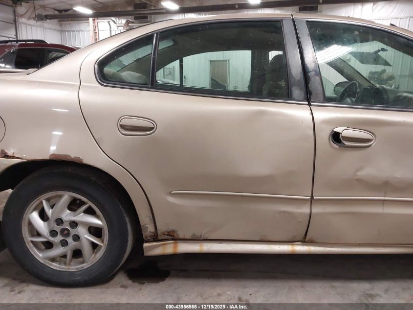 2004 Pontiac Grand Am Se1 VIN: 1G2NF52E74C135205 Lot: 43956566