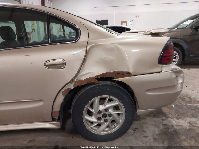 2004 Pontiac Grand Am Se1 VIN: 1G2NF52E74C135205 Lot: 43956566