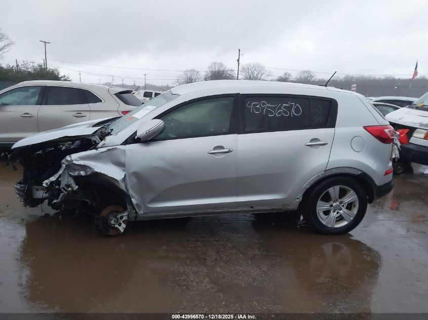 2012 Kia Sportage Lx VIN: KNDPB3A23C7221825 Lot: 43956570