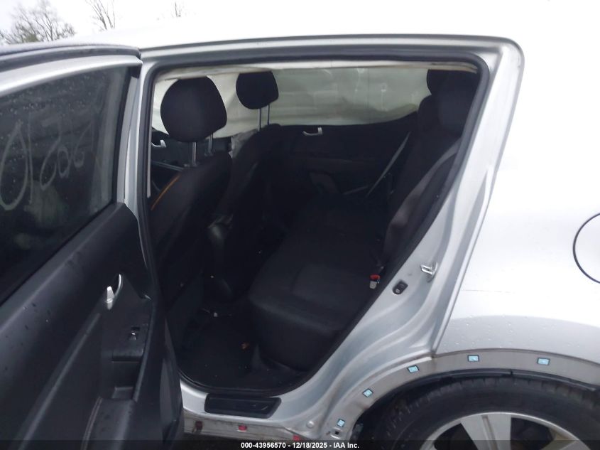 2012 Kia Sportage Lx VIN: KNDPB3A23C7221825 Lot: 43956570