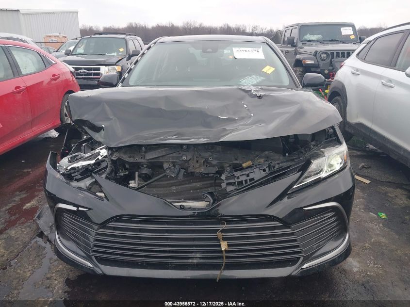 2022 Toyota Camry Le VIN: 4T1C11AK8NU657656 Lot: 43956572