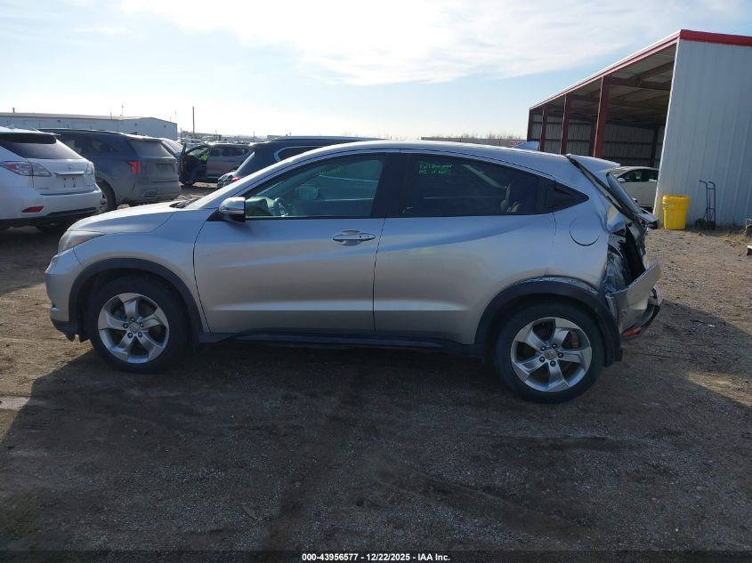 2016 Honda Hr-V Ex VIN: 3CZRU6H57GM722386 Lot: 43956577