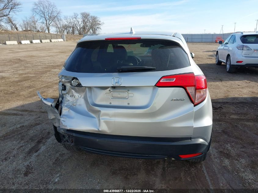 2016 Honda Hr-V Ex VIN: 3CZRU6H57GM722386 Lot: 43956577