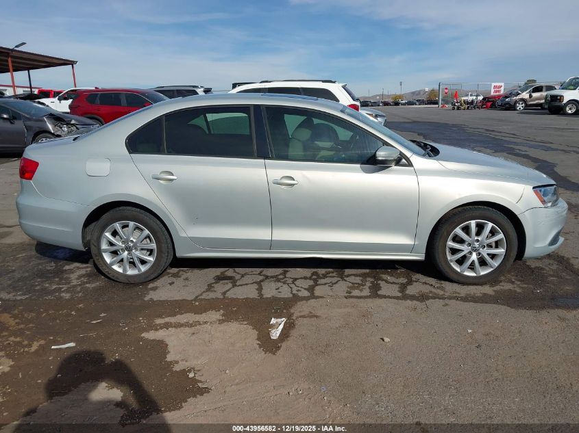 2012 Volkswagen Jetta 2.5L Se VIN: 3VWDP7AJ2CM321971 Lot: 43956582