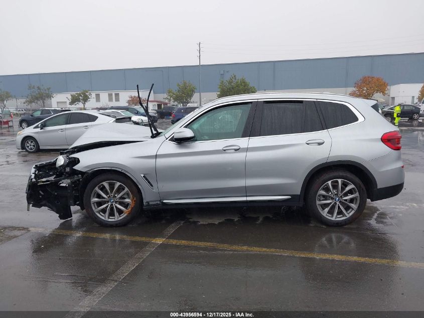 2019 BMW X3 xDrive30I VIN: 5UXTR9C55KLR06031 Lot: 43956594