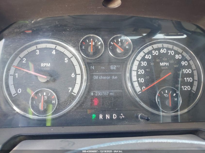 2009 Dodge Ram 1500 Slt/Sport/Trx VIN: 1D3HB13P79S717242 Lot: 43956597