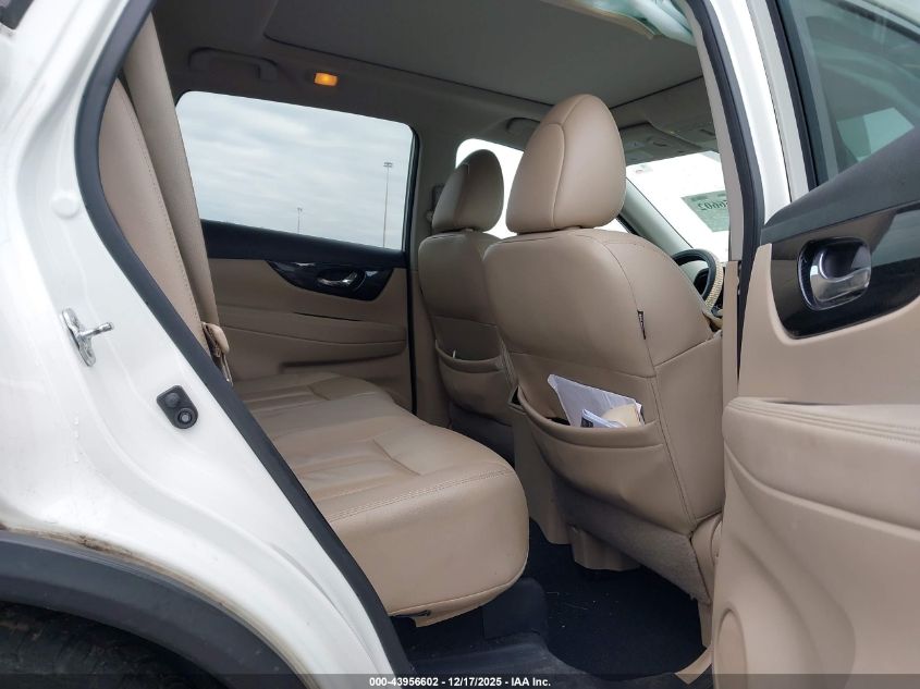 2017 Nissan Rogue Sl VIN: 5N1AT2MV3HC756490 Lot: 43956602