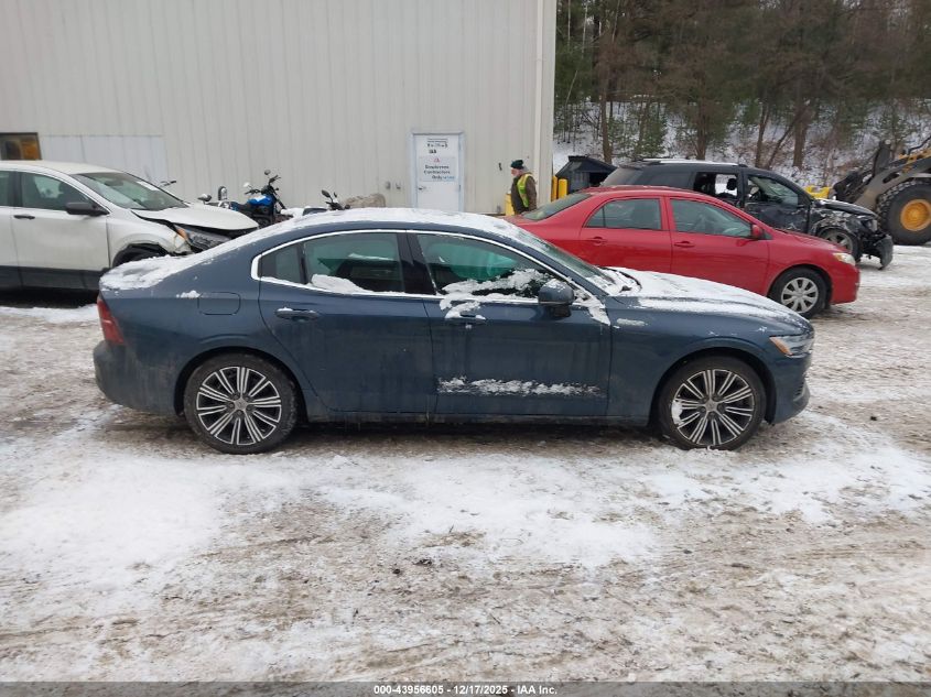 2021 Volvo S60 Recharge Plug-In Hybrid T8 Inscription VIN: 7JRBR0FL8MG126735 Lot: 43956605