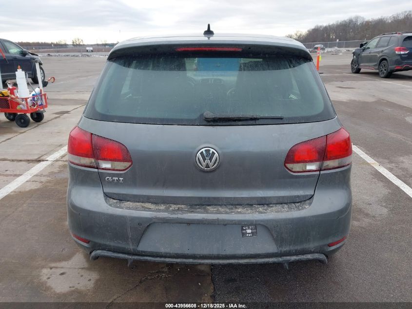 2010 Volkswagen Gti 4-Door VIN: WVWHD7AJ3AW089780 Lot: 43956608