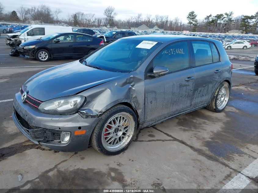 2010 Volkswagen Gti 4-Door VIN: WVWHD7AJ3AW089780 Lot: 43956608