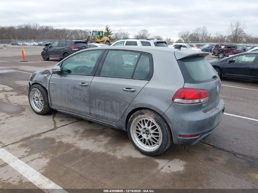 2010 Volkswagen Gti 4-Door VIN: WVWHD7AJ3AW089780 Lot: 43956608