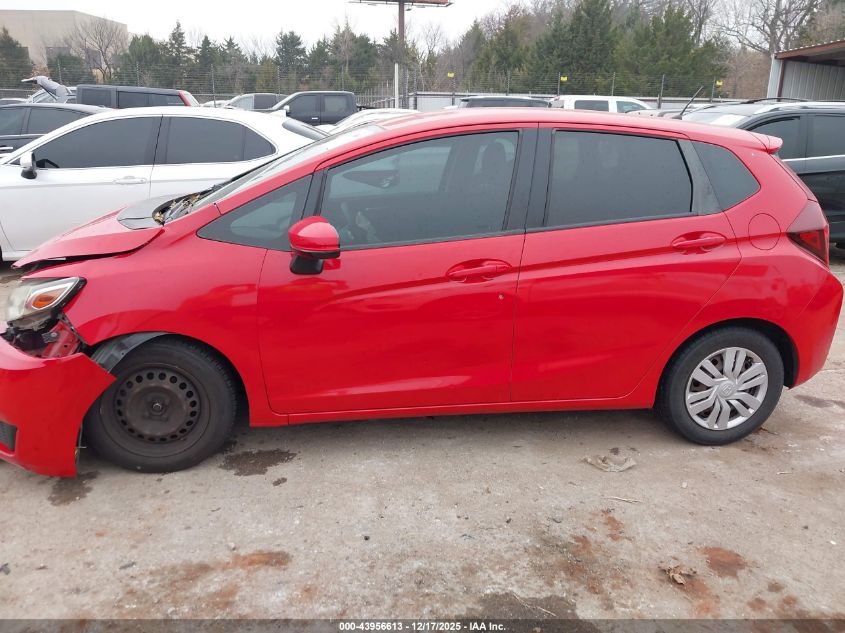 2016 Honda Fit Lx VIN: JHMGK5H55GS006394 Lot: 43956613