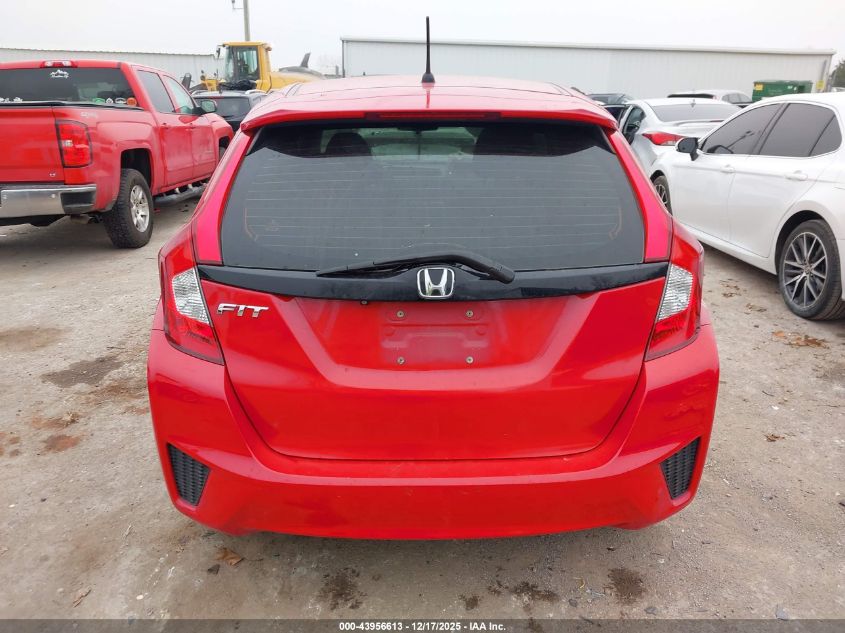 2016 Honda Fit Lx VIN: JHMGK5H55GS006394 Lot: 43956613