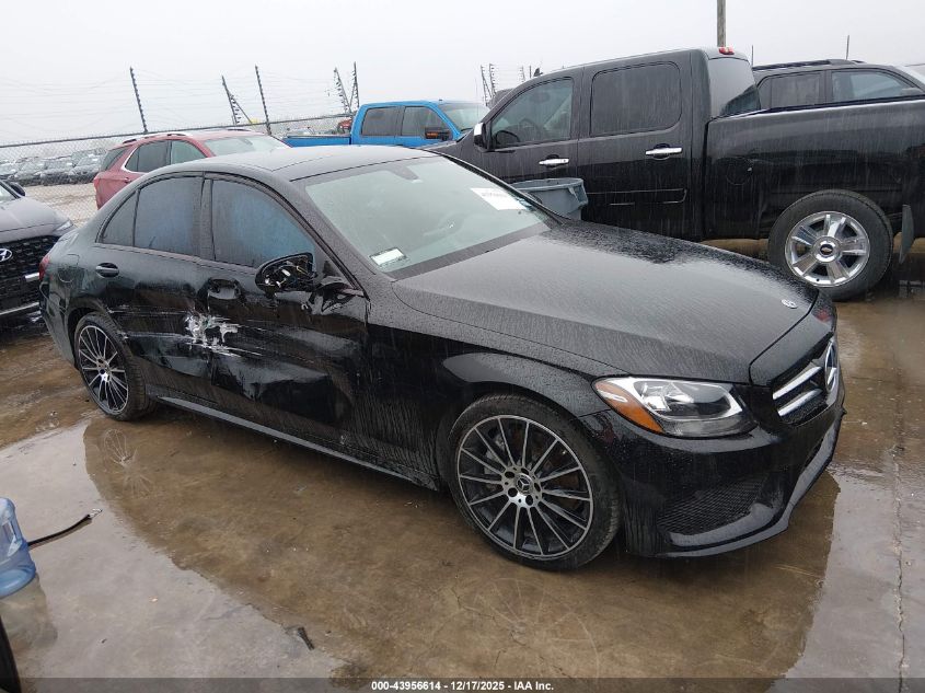 2018 Mercedes-Benz C 300 VIN: WDDWF4JB5JR415687 Lot: 43956614
