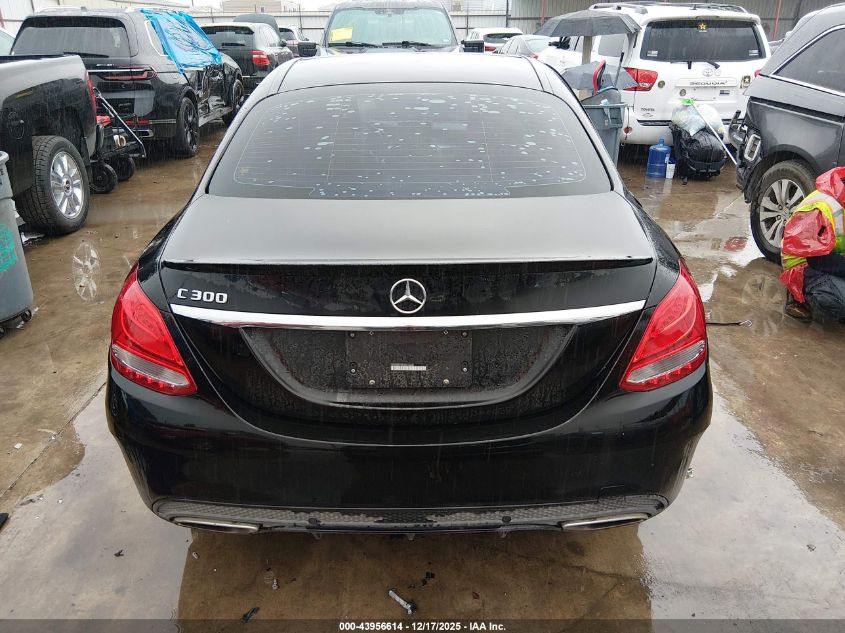 2018 Mercedes-Benz C 300 VIN: WDDWF4JB5JR415687 Lot: 43956614