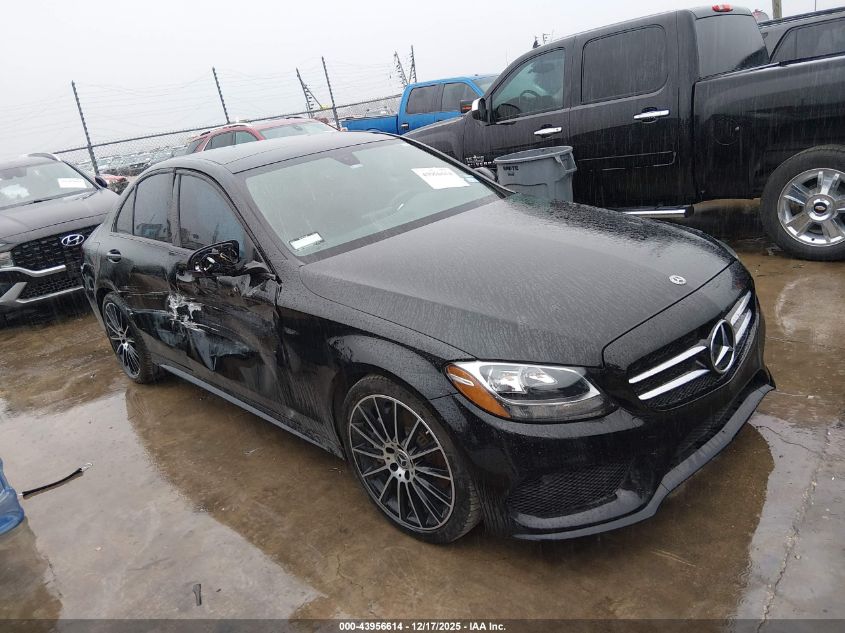 2018 Mercedes-Benz C 300 VIN: WDDWF4JB5JR415687 Lot: 43956614