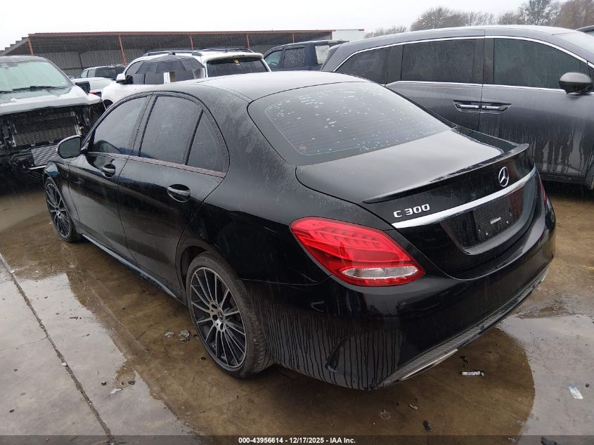 2018 Mercedes-Benz C 300 VIN: WDDWF4JB5JR415687 Lot: 43956614