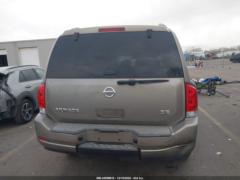 2009 Nissan Armada Se VIN: 5N1AA08CX9N602027 Lot: 43956615