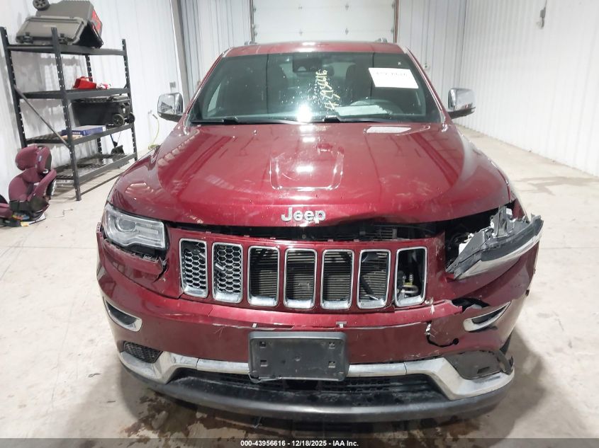 2016 Jeep Grand Cherokee Summit VIN: 1C4RJFJG8GC396111 Lot: 43956616