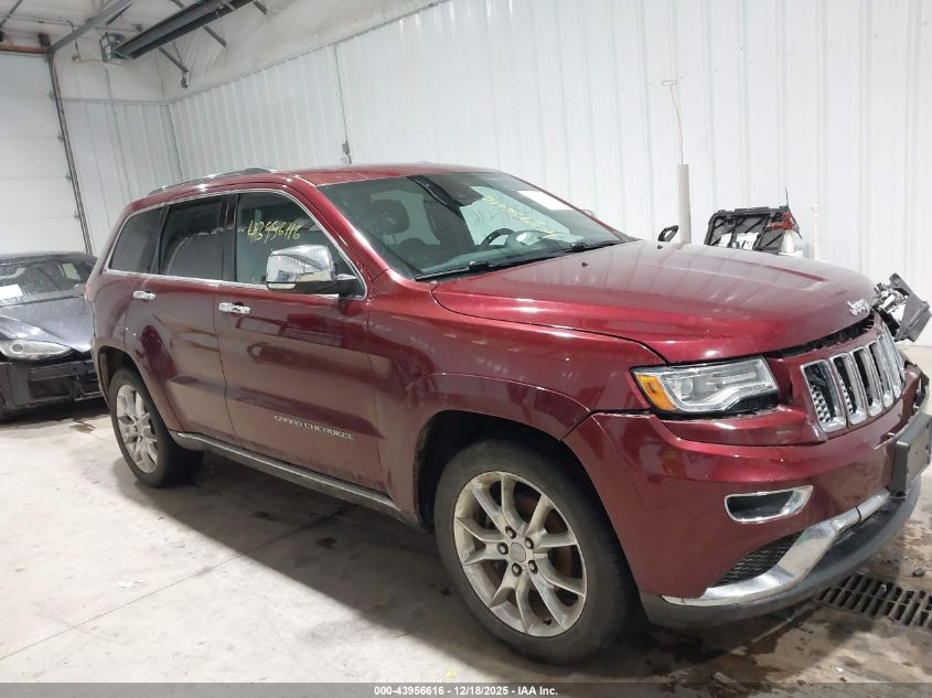 2016 Jeep Grand Cherokee Summit VIN: 1C4RJFJG8GC396111 Lot: 43956616