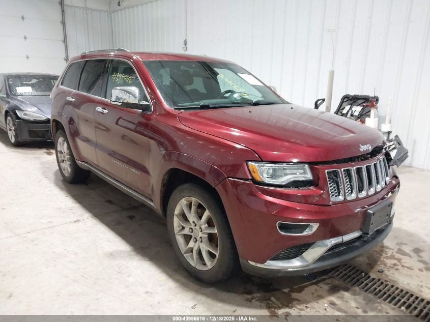 2016 Jeep Grand Cherokee Summit VIN: 1C4RJFJG8GC396111 Lot: 43956616