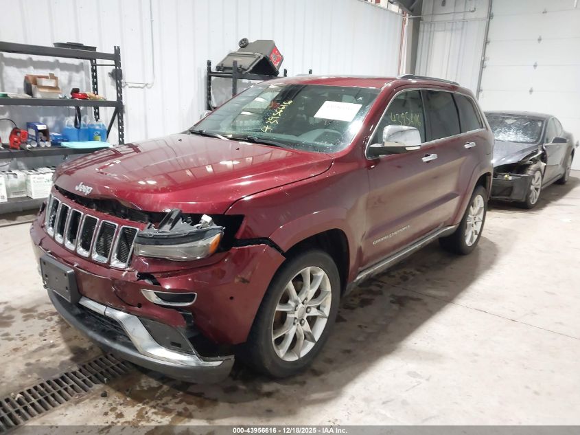 2016 Jeep Grand Cherokee Summit VIN: 1C4RJFJG8GC396111 Lot: 43956616