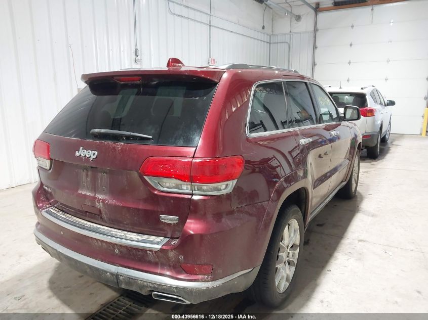 2016 Jeep Grand Cherokee Summit VIN: 1C4RJFJG8GC396111 Lot: 43956616