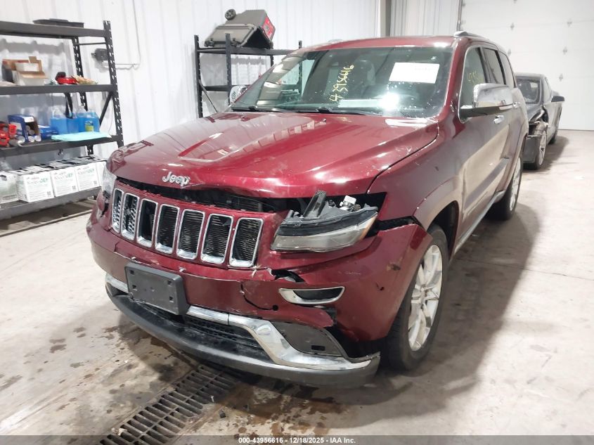 2016 Jeep Grand Cherokee Summit VIN: 1C4RJFJG8GC396111 Lot: 43956616