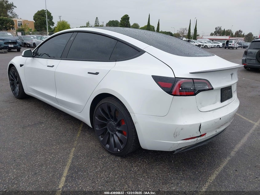 2022 Tesla Model 3 Performance Dual Motor All-Wheel Drive