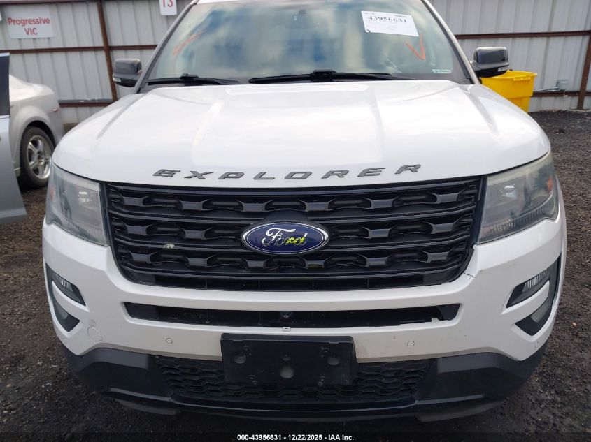 2016 Ford Explorer Sport VIN: 1FM5K8GT8GGA76626 Lot: 43956631