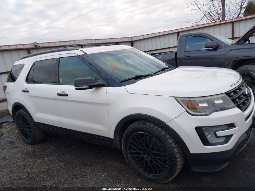 2016 Ford Explorer Sport VIN: 1FM5K8GT8GGA76626 Lot: 43956631