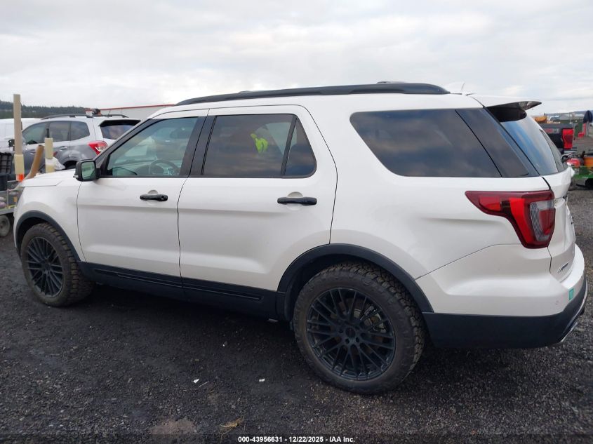 2016 Ford Explorer Sport VIN: 1FM5K8GT8GGA76626 Lot: 43956631