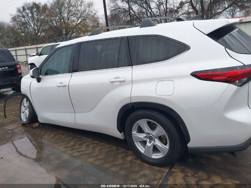 2022 Toyota Highlander Le VIN: 5TDZZRAH3NS541781 Lot: 43956636