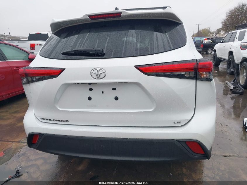 2022 Toyota Highlander Le VIN: 5TDZZRAH3NS541781 Lot: 43956636