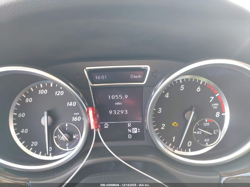 2012 Mercedes-Benz Ml 350 4Matic VIN: 4JGDA5HB6CA039963 Lot: 43956646