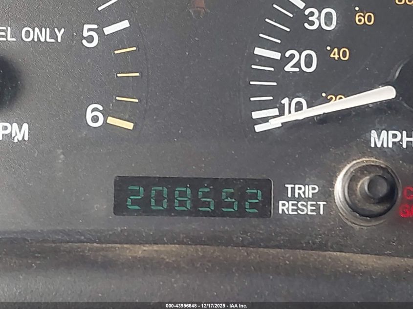 1997 Jeep Cherokee Sport VIN: 1J4FJ68S4VL506589 Lot: 43956648