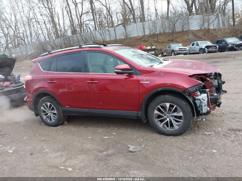 2018 Toyota Rav4 Hybrid Xle VIN: JTMRJREV3JD239064 Lot: 43956649