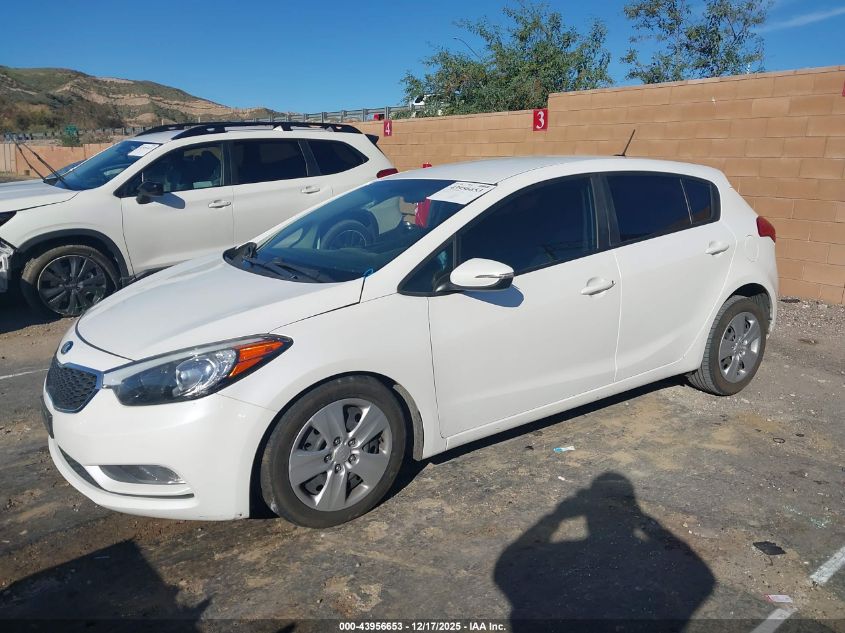 2016 Kia Forte Lx VIN: KNAFK5A8XG5602565 Lot: 43956653